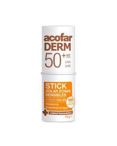 AcofarDerm Stick Soalr Zonas Sensibles SPF50+ 15g