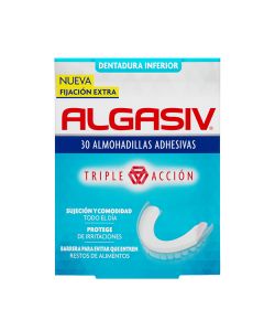 Algasiv 30 Almoadillas Adhesivas Inferiores