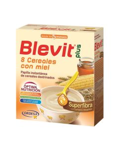 Blevit Plus 8 Cereales con Miel Papilla Infantil  600gr
