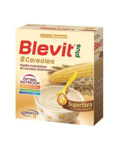 Blevit Plus 8 Cereales Superfibra Papilla Infantil con Fibra 600gr