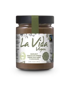 La Vida Vegan Crema de Chocolate Vegana con Avellanas  270gr