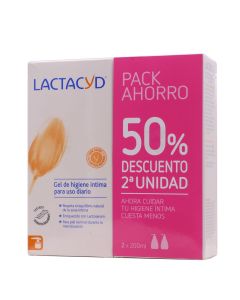 Lactacyd  Gel Suave De Higiene Íntima 200 ML 2UND
