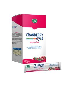 ESI Cranberry Cyst Sabor Manzana 16 Sobres Bebibles