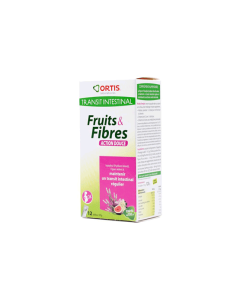 Ortis Transito Intestina Frutas y Fibra Delicado 12 sobres