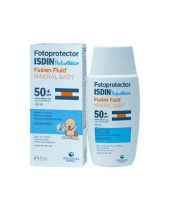 Isdin Fotoprotector Pediatrics Baby Mineral Fusion Fluid SPF 50+ 50 ml