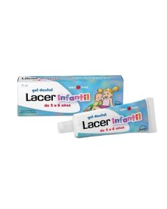 Lacer Infantil Gel Dentifrico Fresa  Fluor 75ml