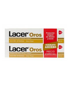 Lacer Oros Pasta Dentífrica Pack 2x125ml