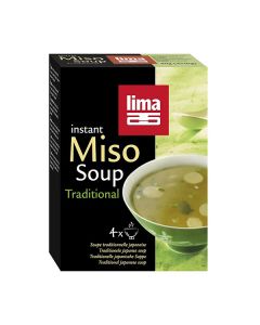 Lima Food Sopa Miso Instantánea Tradicional 4x10g