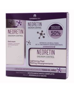 Neoretin Discrom Gelcrema + Protocolo Despigmentante Peeling Antimanchas