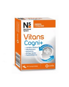 Ns Vitans Cogni+ 30 Comprimidos