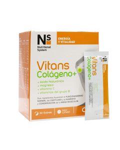 Ns Vitans Colágeno+ 30 Sobres Sabor Limón