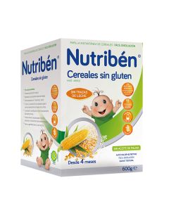 Nutriben Papilla Cereales sin Gluten 600gr