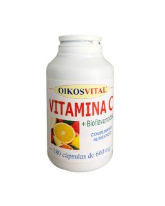 Oikosvital Vitamina C y Bioflavonoides 600mg 90caps