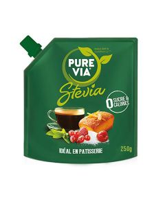 Pure Via Stevia Ideal para Postres Super Crujiente 250g