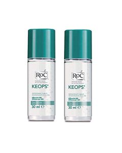 Roc Keops Desodorante Roll-On piel normal 48 horas duplo de 30ml