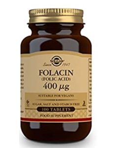 Solgar Folacin 400mcg  100comp