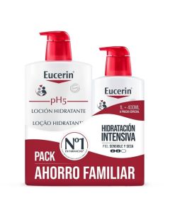 Eucerin Family Pack Loción Sensible pH5 1L + 400ml