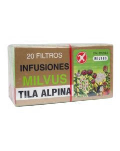 Milvus Tila Alpina Infusión 20 filtros