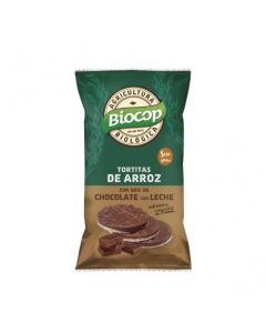Biocop Tortitas de Arroz con Chocolate  con Leche 100gr
