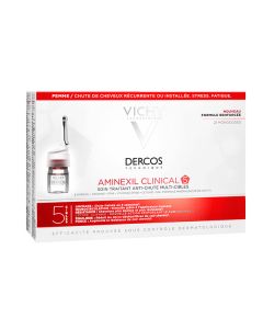 Vichy Dercos Aminexil Clinical 5 Mujer 42 monodosis