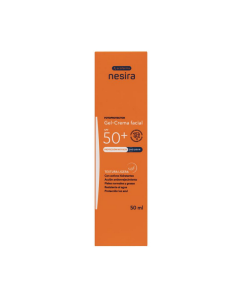 Acofarma Nesira Solar SPF 50+ Gel Crema Facial Tacto Ligero 50 ml