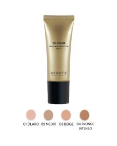 ATASHI DD CREAM Antiedad SPF 15 con COLOR (CLARO)