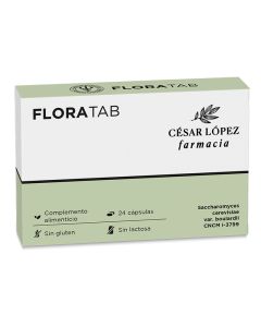 Flora Tab 24 Cápsulas César López