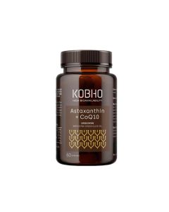 KOBHO Astaxanthin + CoQ10 60 cápsulas