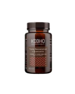 KOBHO Trans Resveratrol + Quercetin 60 cápsulas