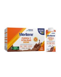 Meritene Fuerza y Vitalidad Sabor Cholcolate 12x180ml