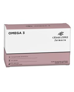Omega-3 90 cápsulas Cesar López