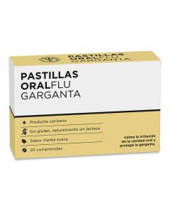 Pastillas Oralflu Garganta 20 Comprimidos Cesar Lopez