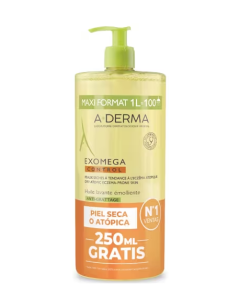 A-DERMA ACEITE LAVANTE EMOLIENTE PIELES SECAS 1L