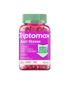 Triptomax Anti-Stress Fruta de la Pasión 60 Gummies
