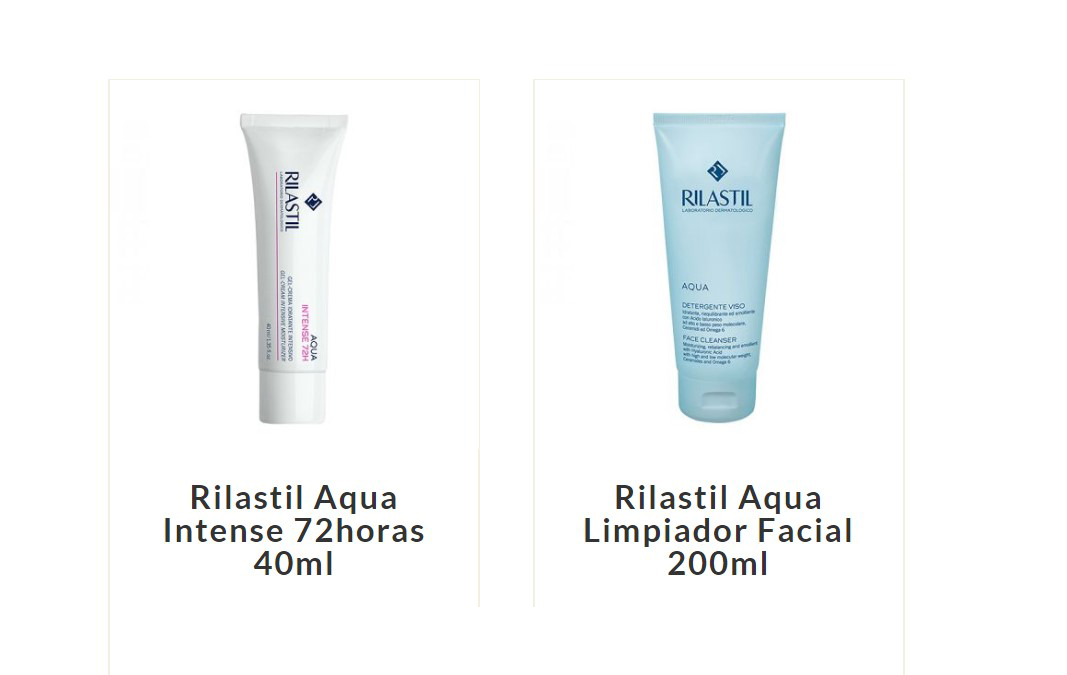 Mascarilla y limpiador facial Rilastil Aqua - Precio y opiniones