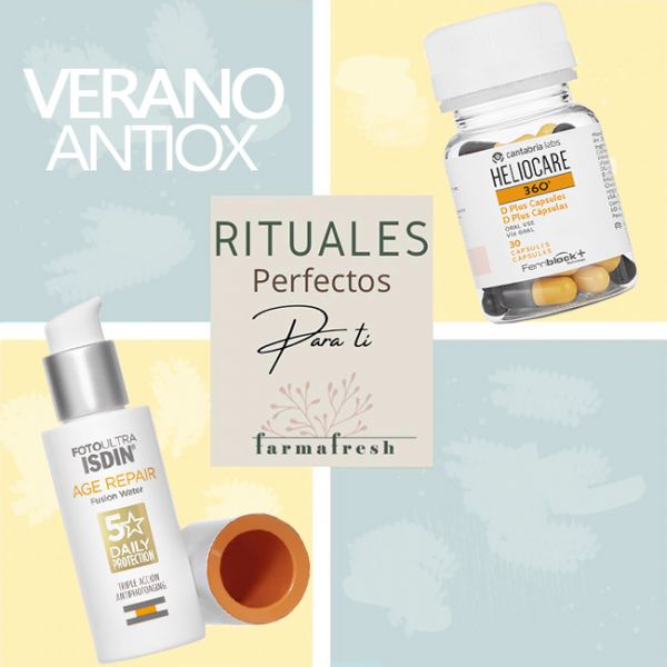 Ritual Antioxidante para verano Isdin + Heliocare